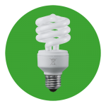 Lampe-fluo-compacte-torsadée
