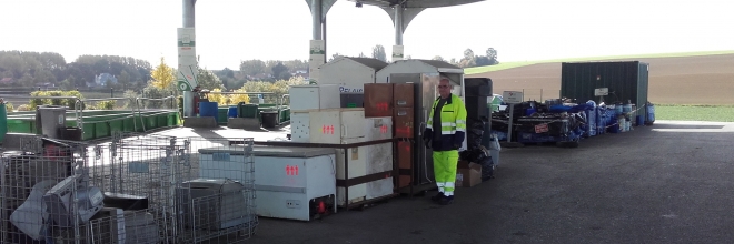 Tonnages de déchets collectés en 2018